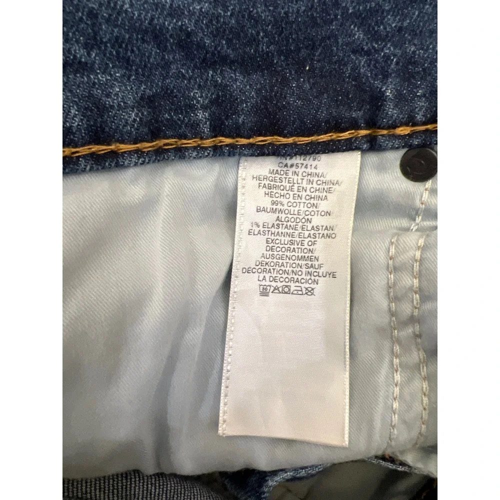 True Religion Geno Relaxed Slim Mens Jeans Dark Wash Size 33 X 34‎